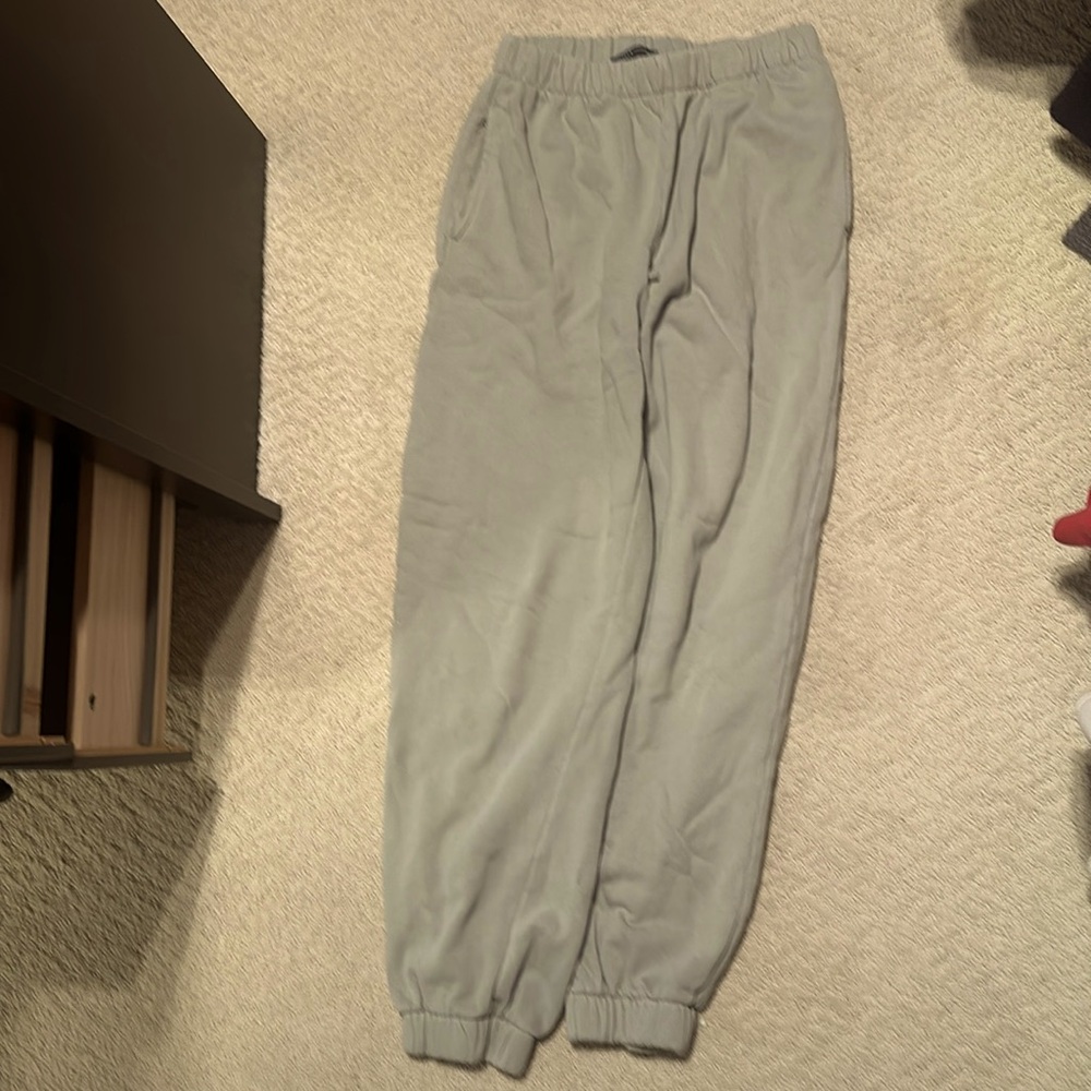 OS brandy melville sweatpants in sage green